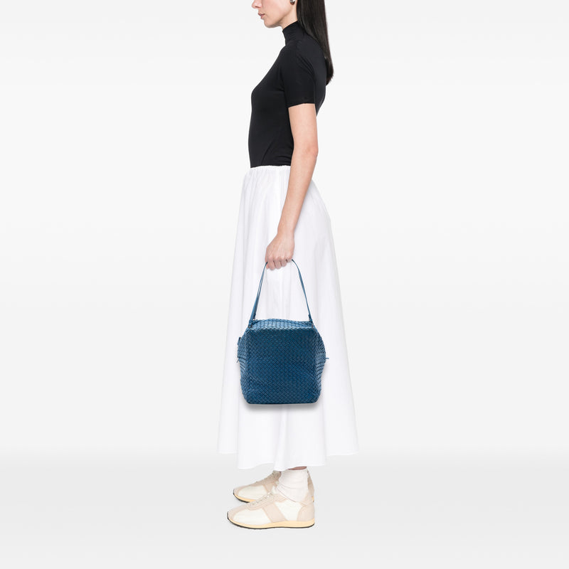Nappa Intrecciato Cube Shoulder Bag - Image 7