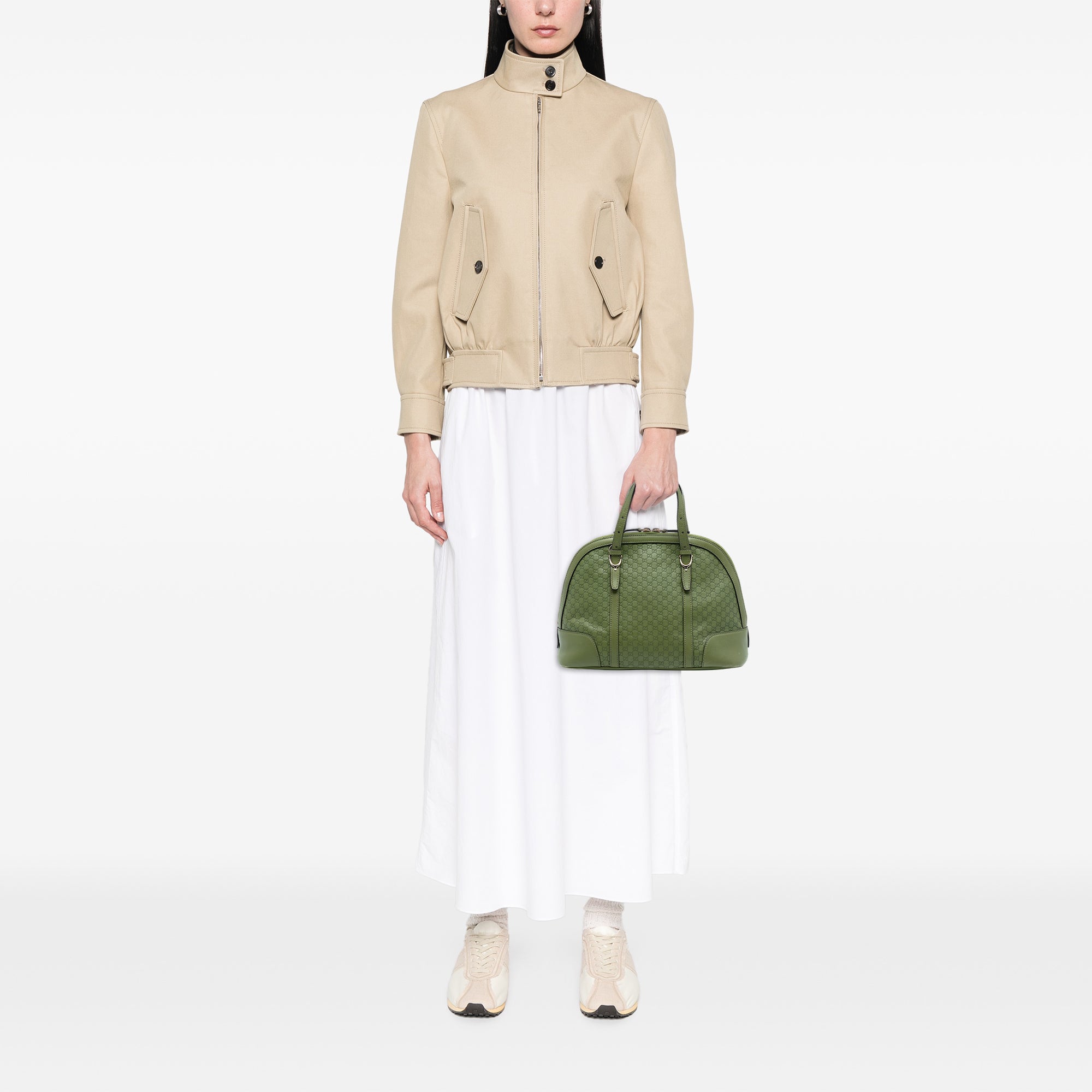 Small Microguccissima Nice Dome Satchel - Image 7