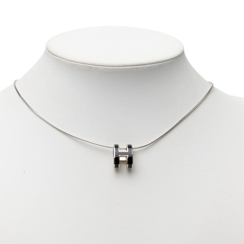 Enamel Pop H Pendant Necklace - Image 6