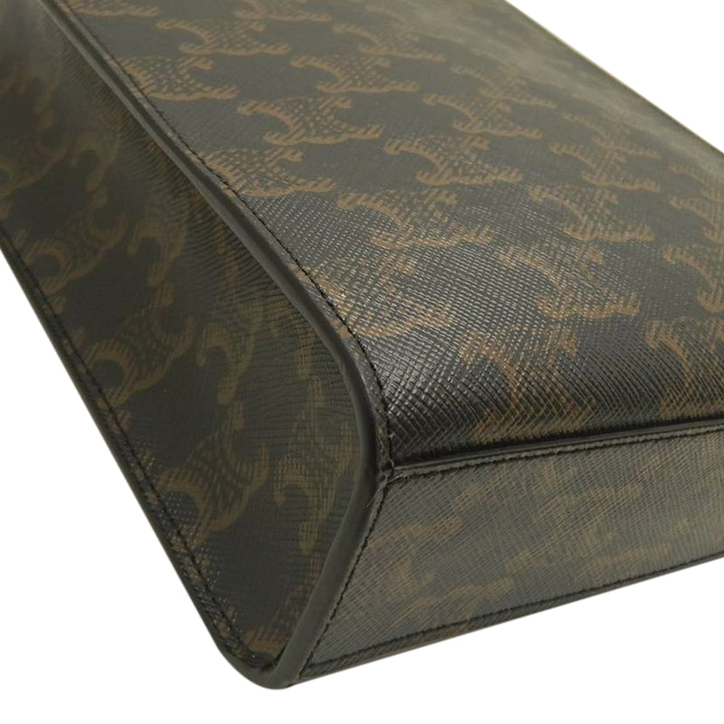 Mini Triomphe Coated Canvas Vertical Cabas Satchel - Image 12