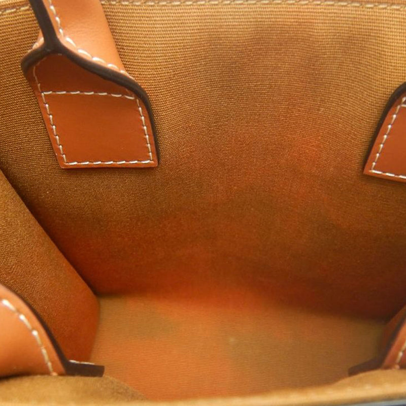 Mini Triomphe Coated Canvas Vertical Cabas Satchel - Image 7