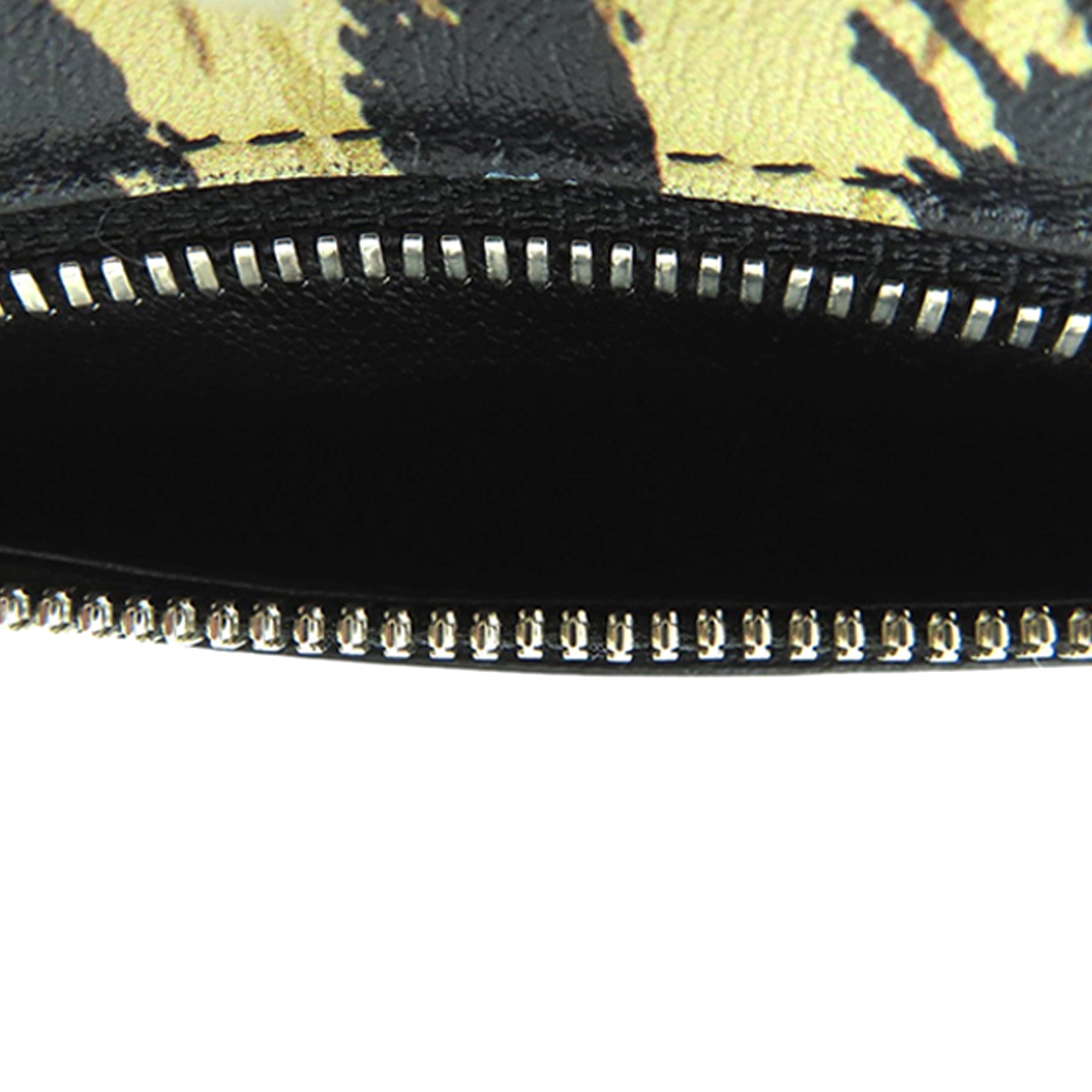 Leopard Printed Calfskin Continental Wallet on Chain - Image 4