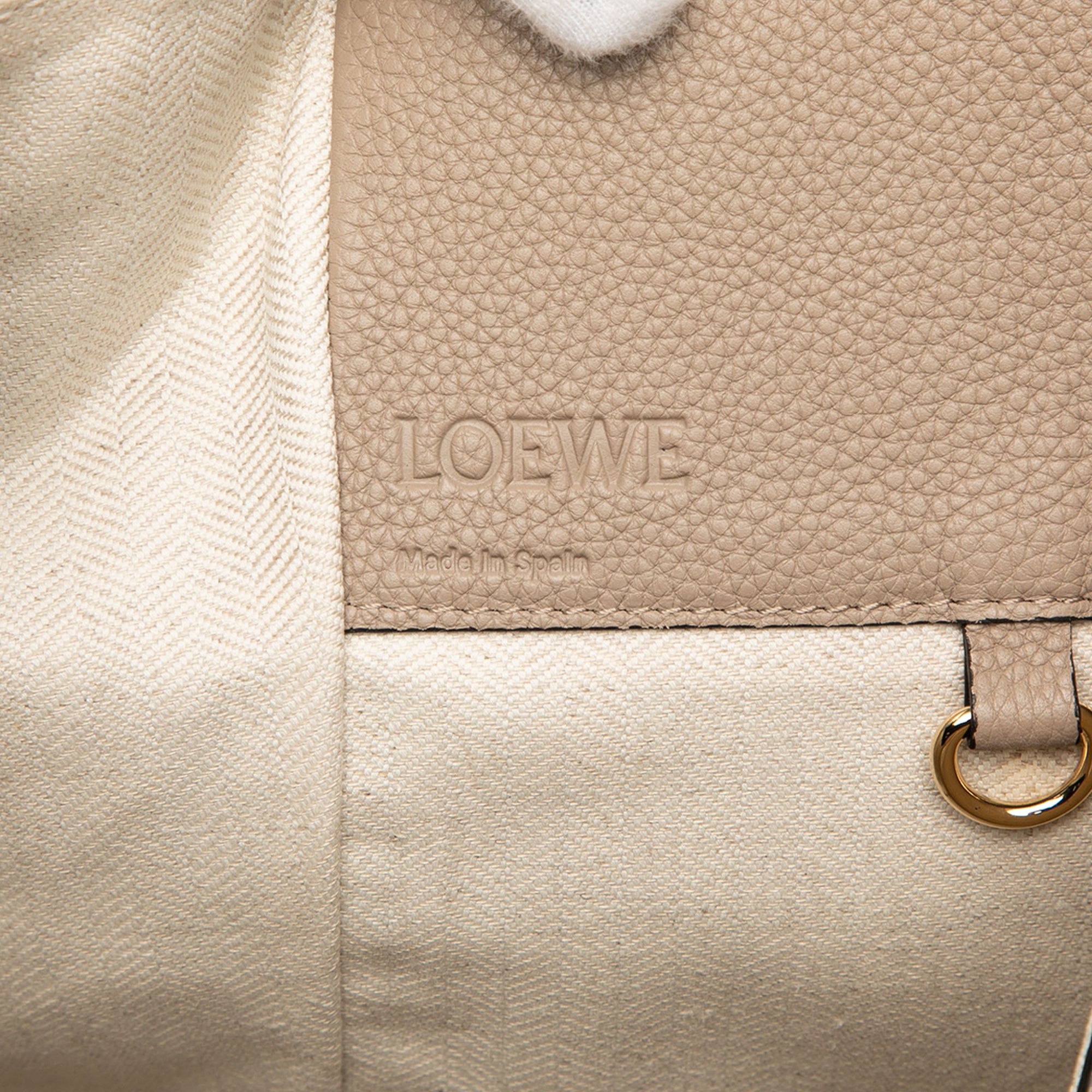 Medium Grained Calfskin Hammock Satchel - Image 5