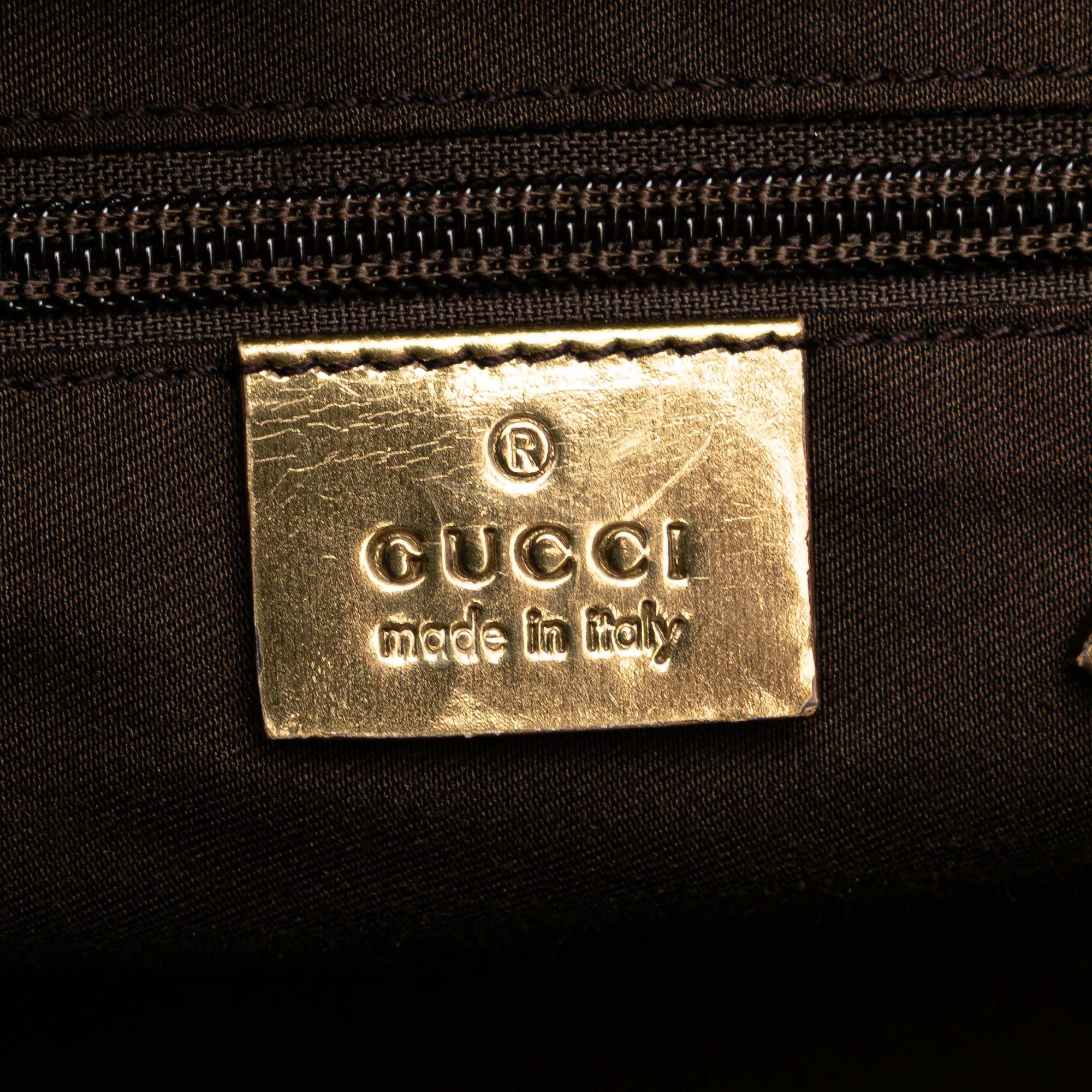 GG Canvas Web Tote - Image 5