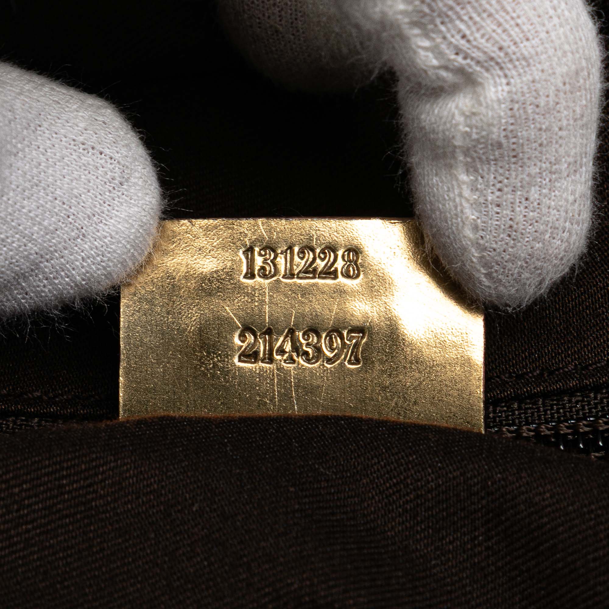 GG Canvas Web Tote - Image 6