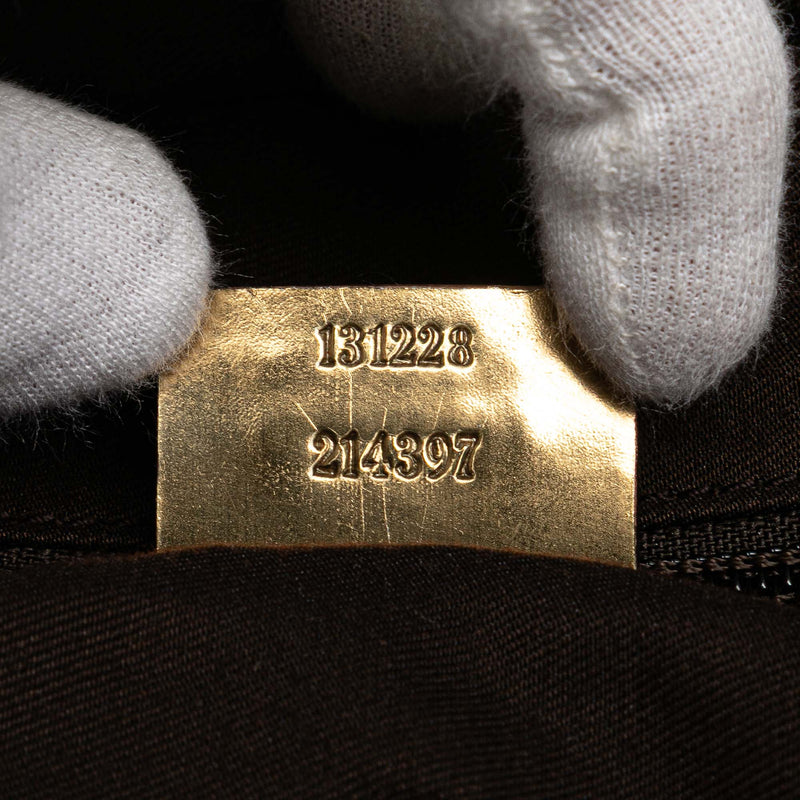 GG Canvas Web Tote - Image 6