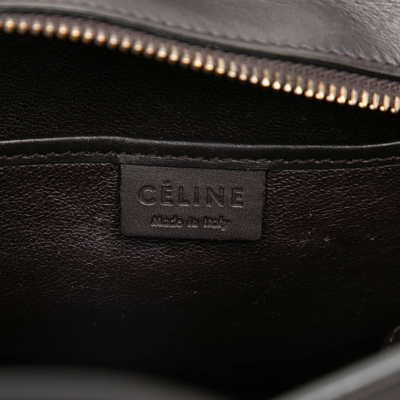 Nano Tricolor Leather Luggage Tote - Image 5