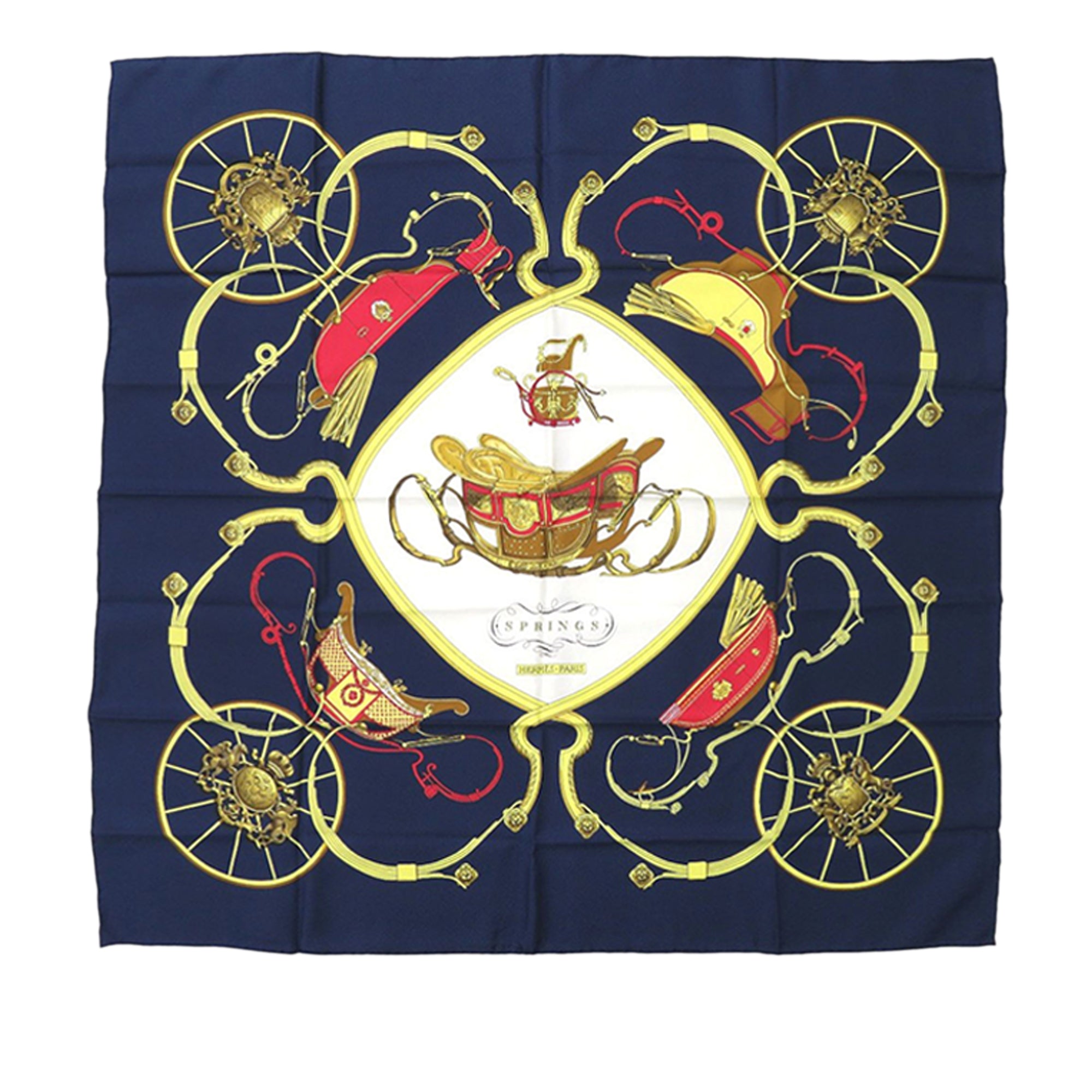 Springs Silk Scarf 90 - Image 1