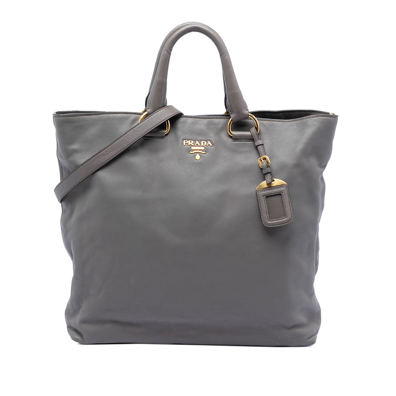 Soft Calf Open Convertible Tote