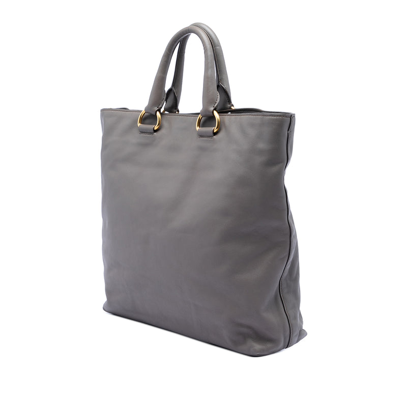 Soft Calf Open Convertible Tote - Image 2