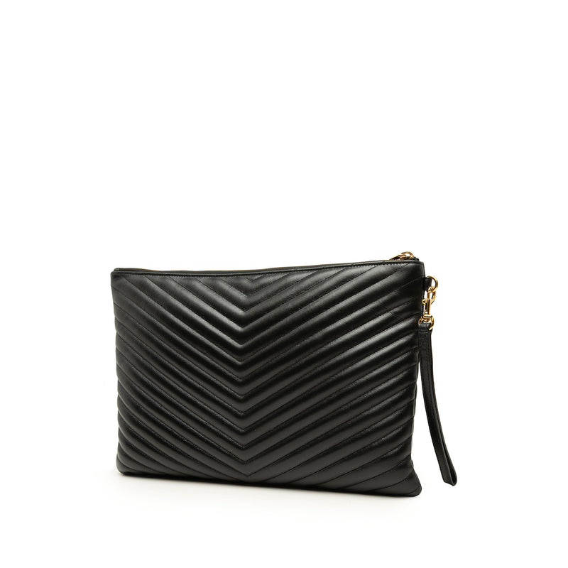Chevron Calfskin Cassandre Document Holder - Image 2