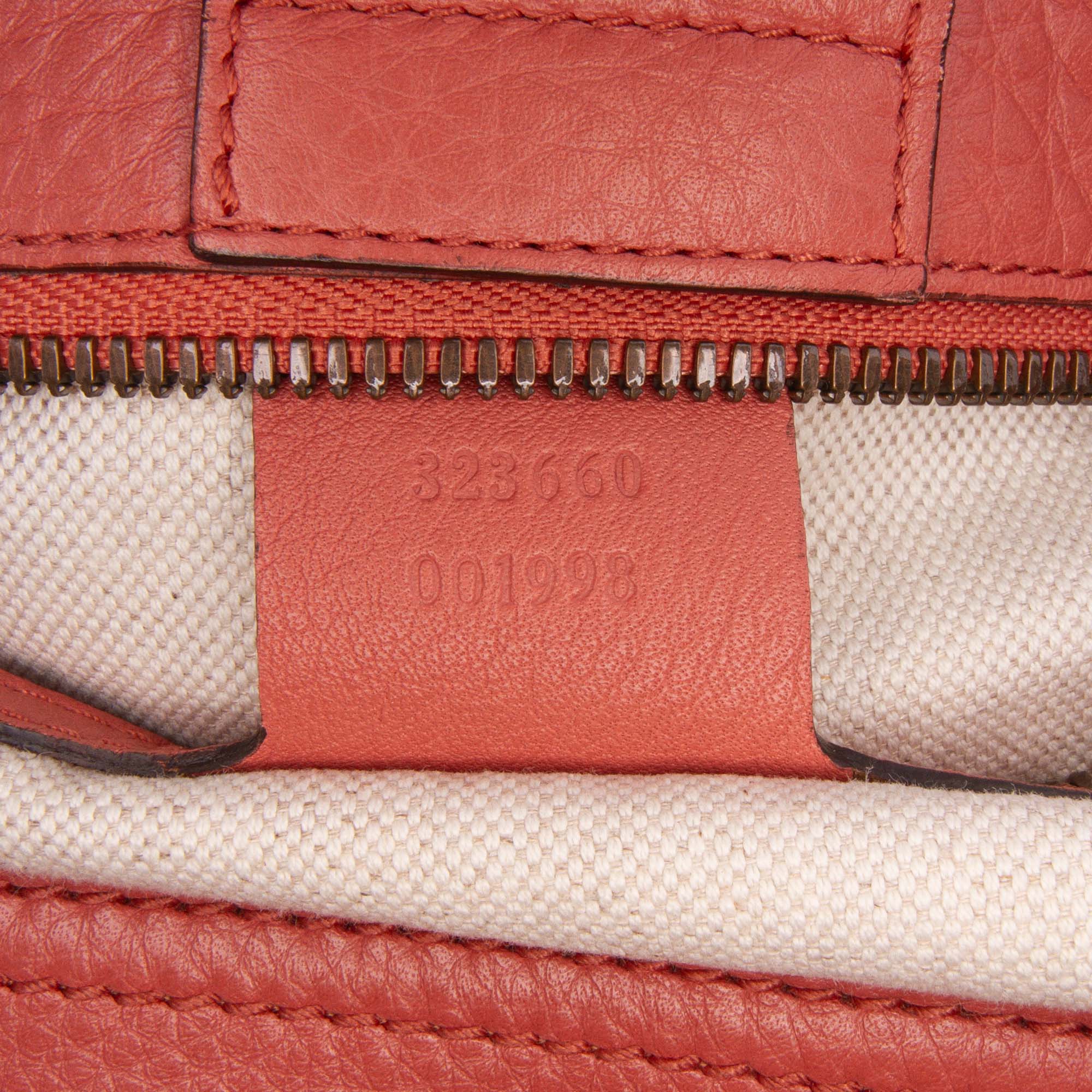 Medium Calfskin Bamboo Shopper Satchel - Image 6