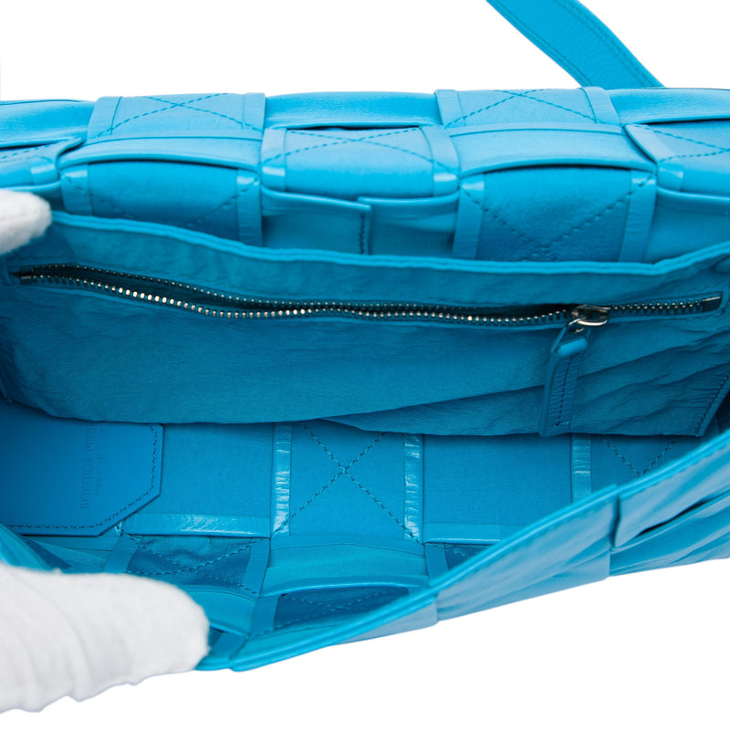 Paper Calfskin Intrecciato Cassette Crossbody - Image 4