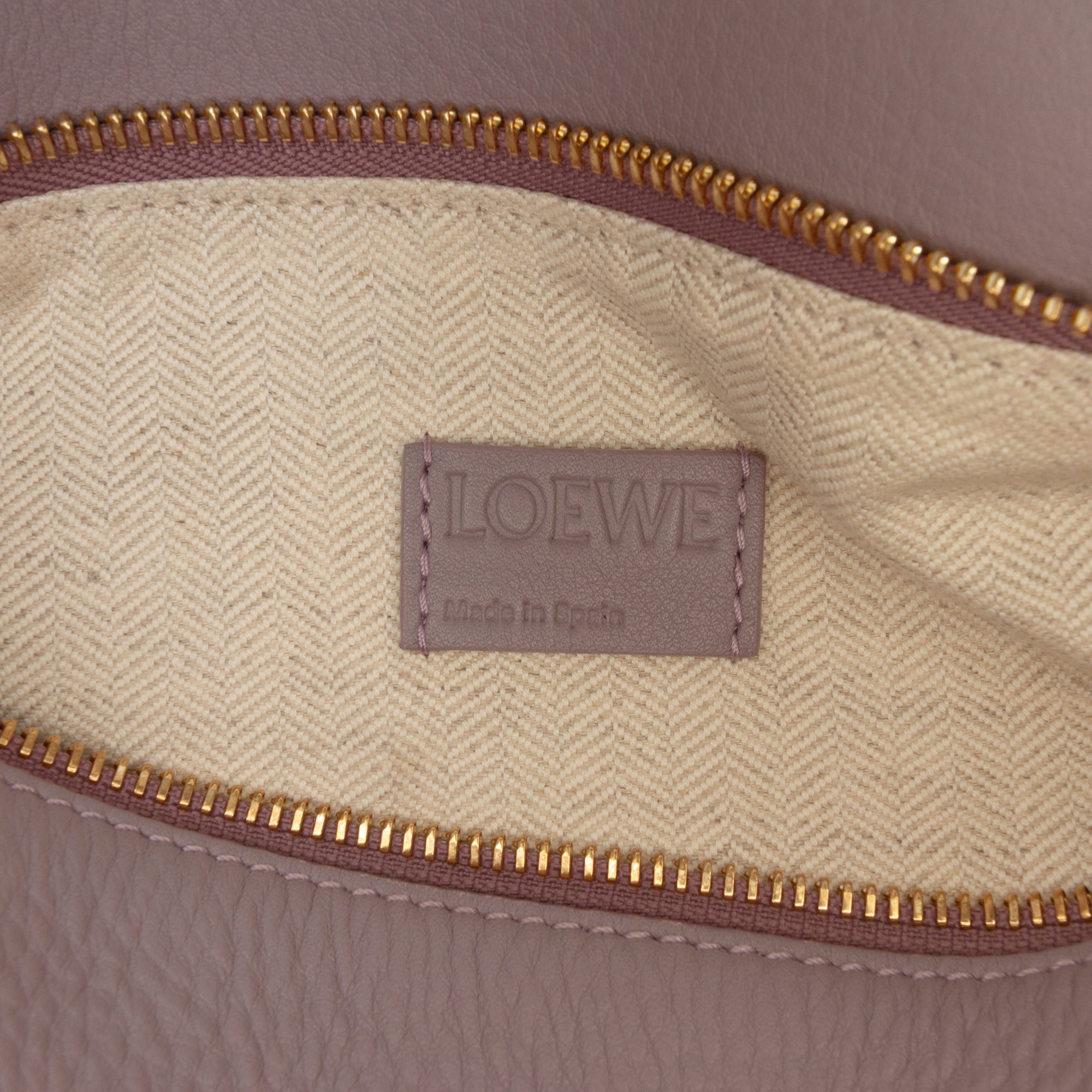 Small Calfskin Puzzle Edge Satchel - Image 5