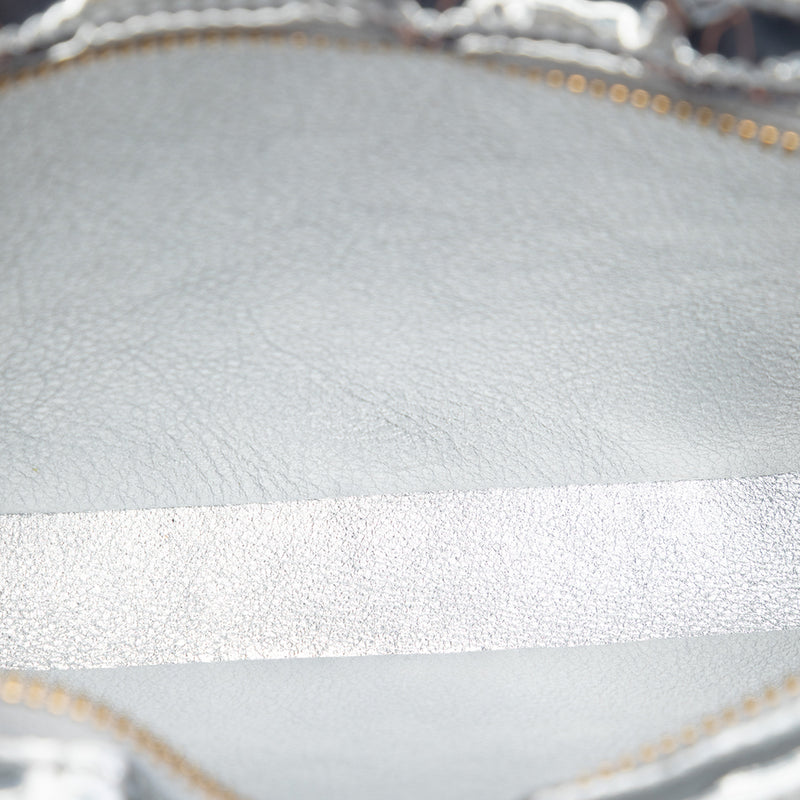 Medium Mirror Calfskin Croque Shoulder Bag - Image 4