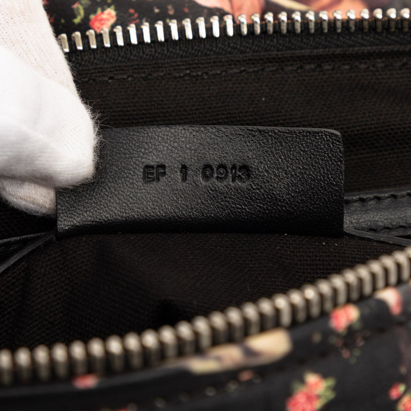 Medium Floral Printed Calfskin Pandora Satchel - Image 6