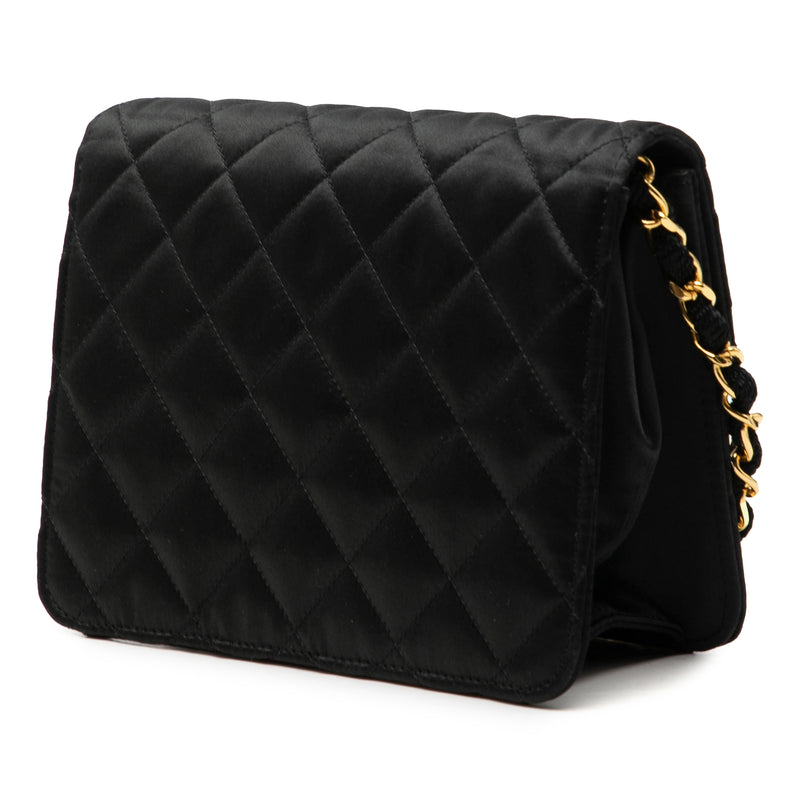 Mini Square Classic Satin Single Flap - Image 2