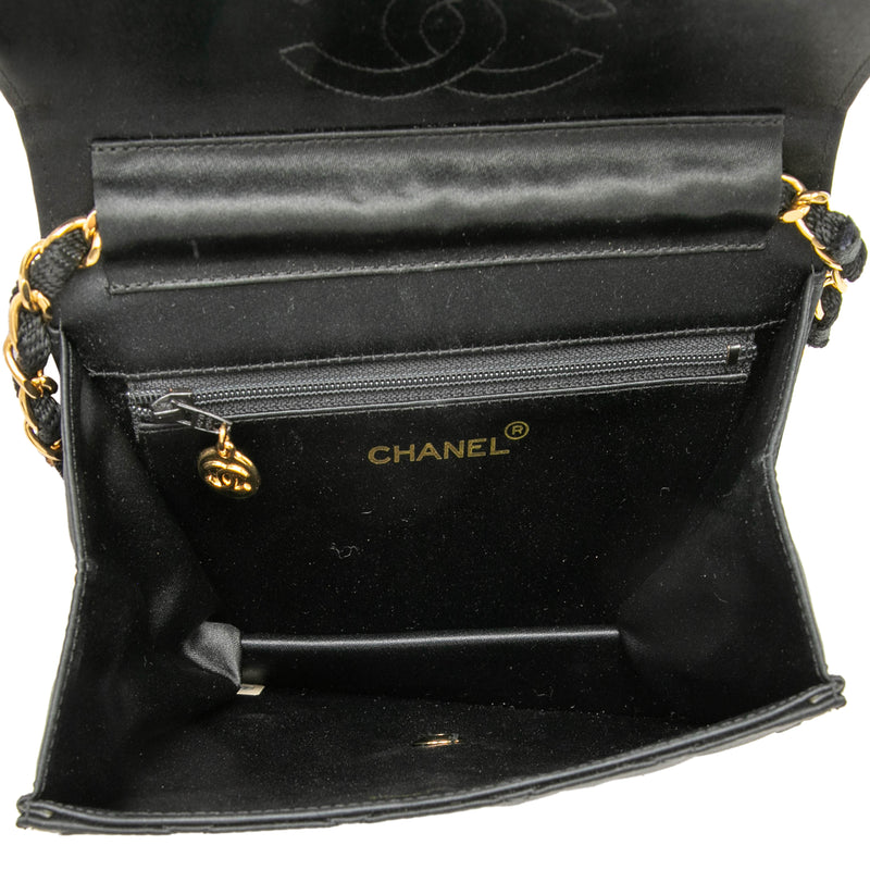 Mini Square Classic Satin Single Flap - Image 4