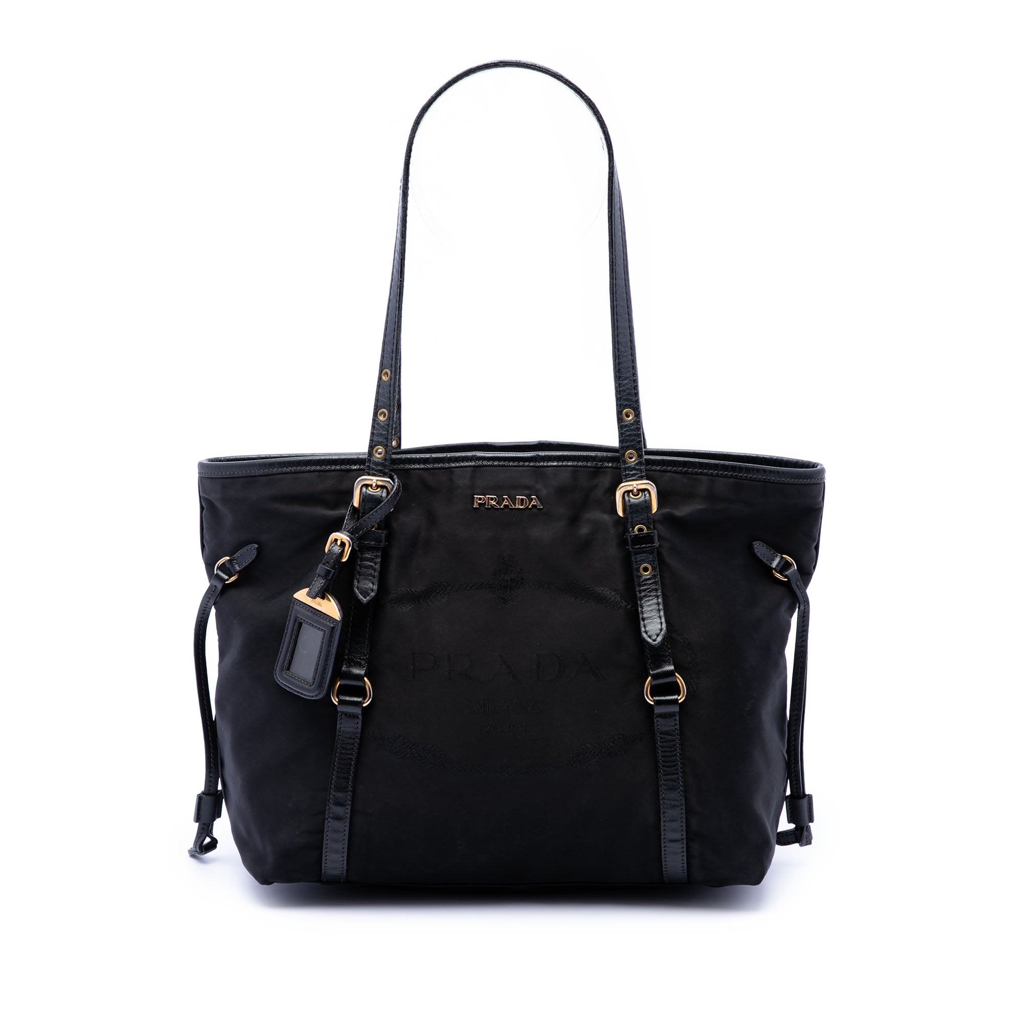 Tessuto Canapa Logo Tote - Image 1