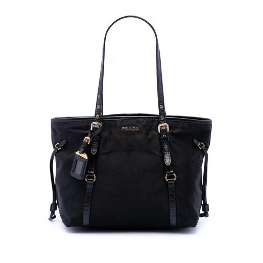 Tessuto Canapa Logo Tote - Image 1