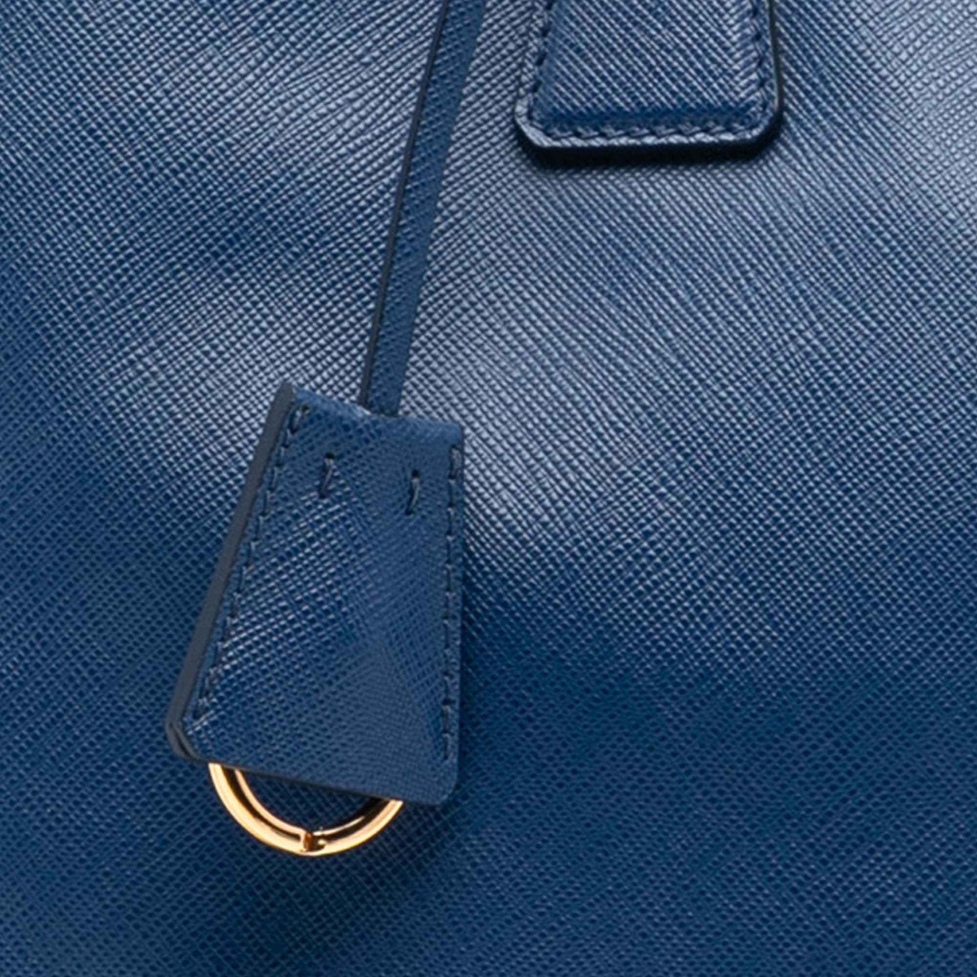 Large Saffiano Lux Galleria Tote - Image 6