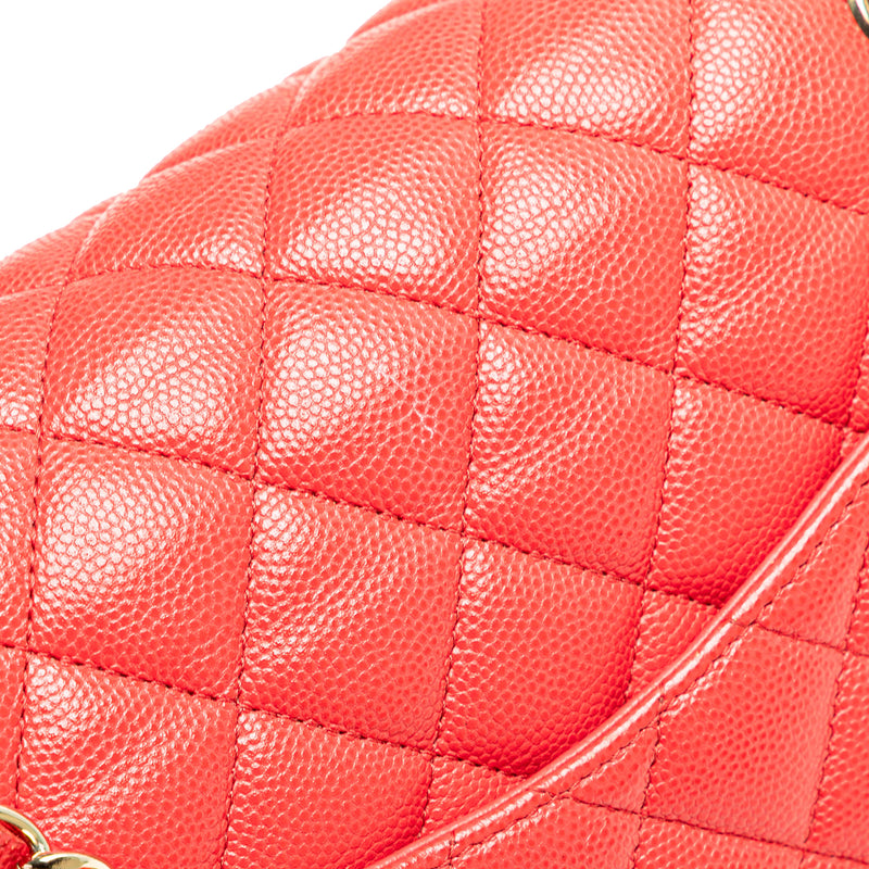 Medium Classic Caviar Double Flap - Image 10
