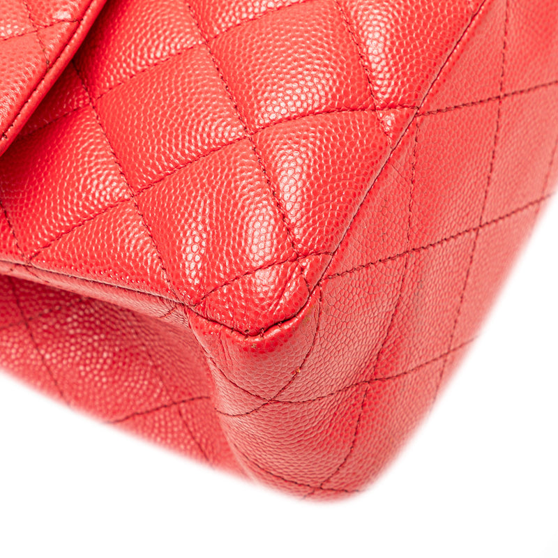 Medium Classic Caviar Double Flap - Image 11