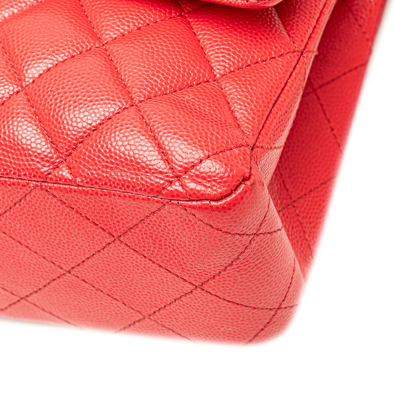 Medium Classic Caviar Double Flap - Image 12
