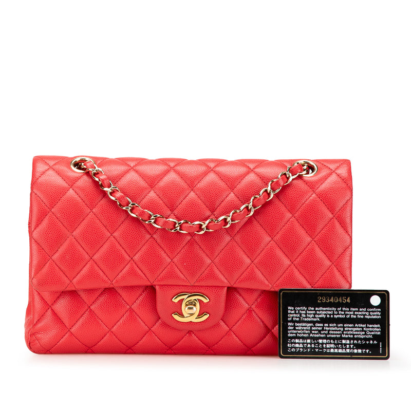 Medium Classic Caviar Double Flap - Image 15