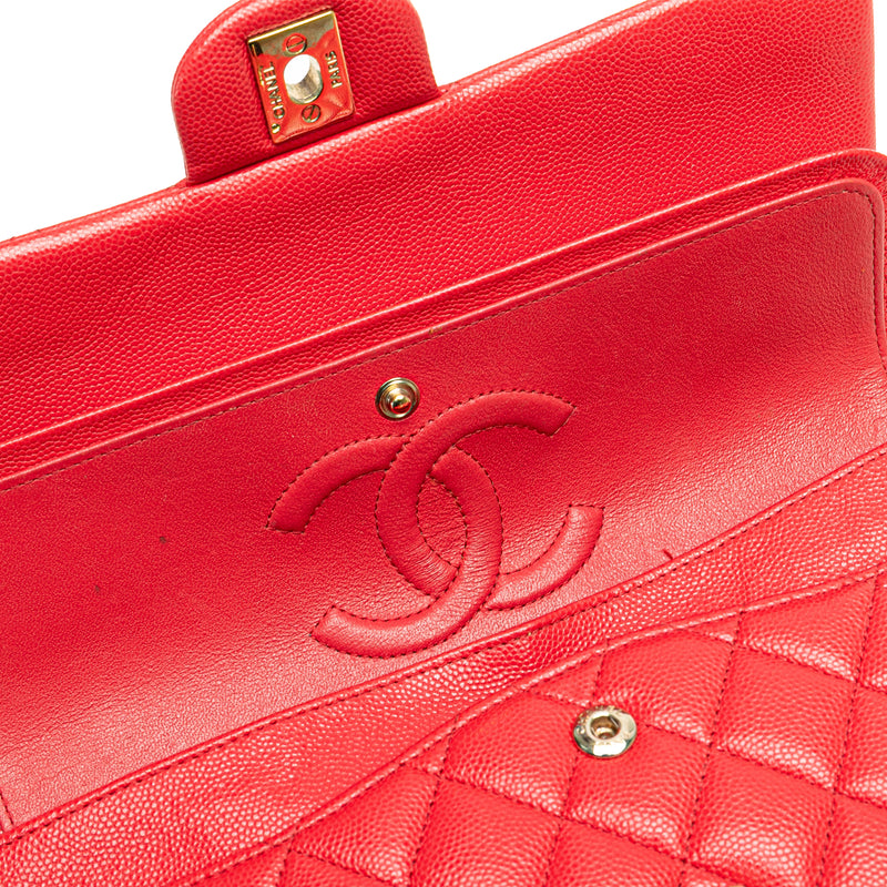 Medium Classic Caviar Double Flap - Image 8