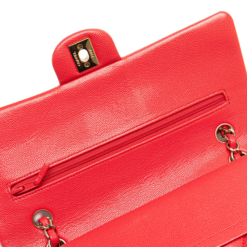 Medium Classic Caviar Double Flap - Image 9