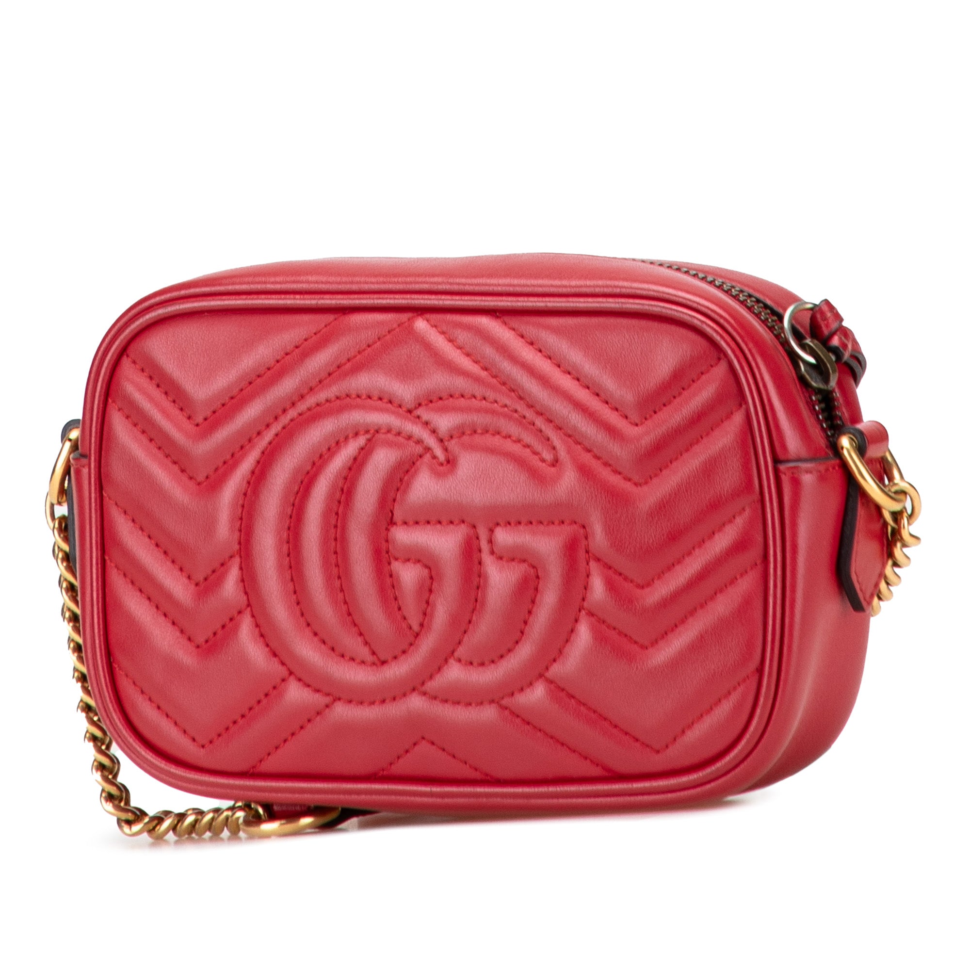 Mini GG Marmont Matelasse Leather Crossbody - Image 2