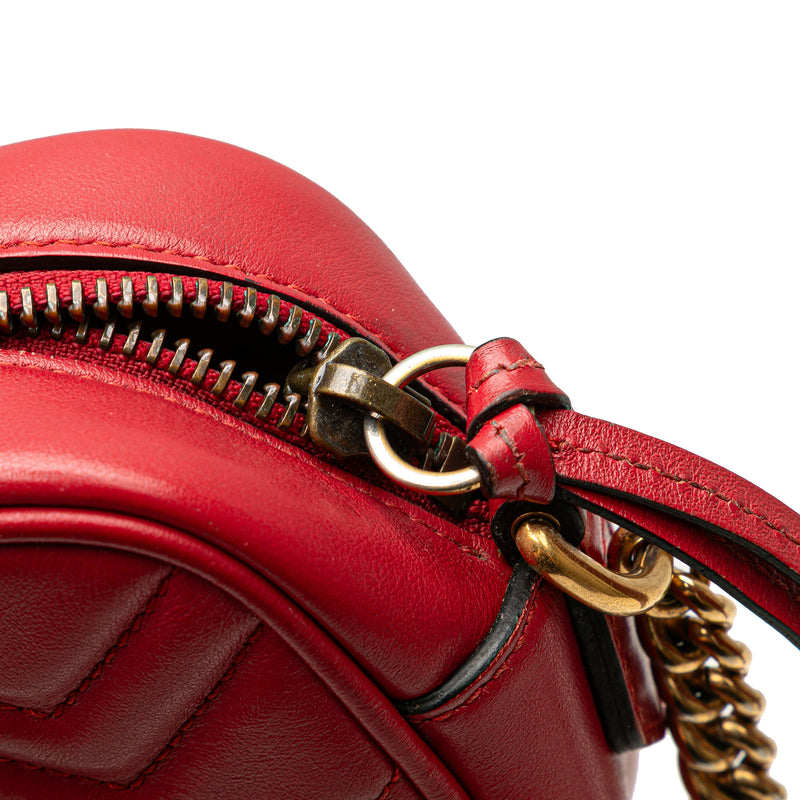 Mini GG Marmont Matelasse Leather Crossbody - Image 5