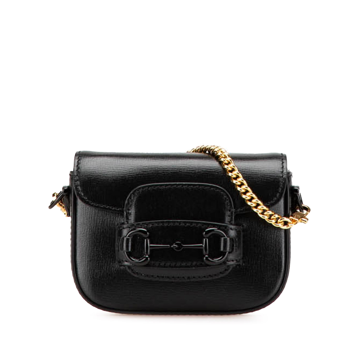 Mini Leather Horsebit 1955 Web Satchel - Image 1