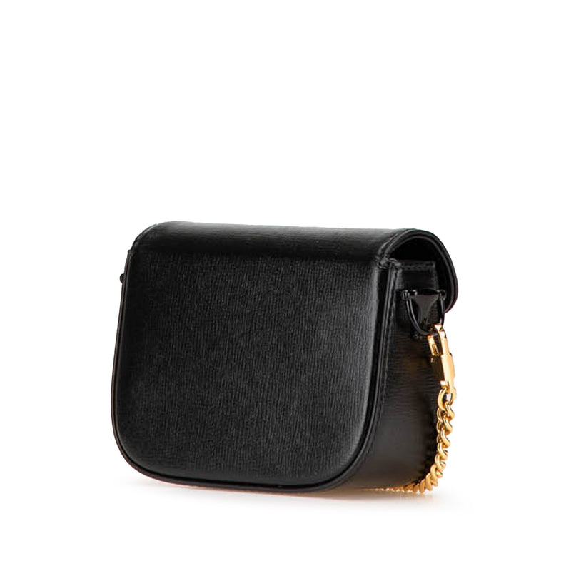 Mini Leather Horsebit 1955 Web Satchel - Image 2