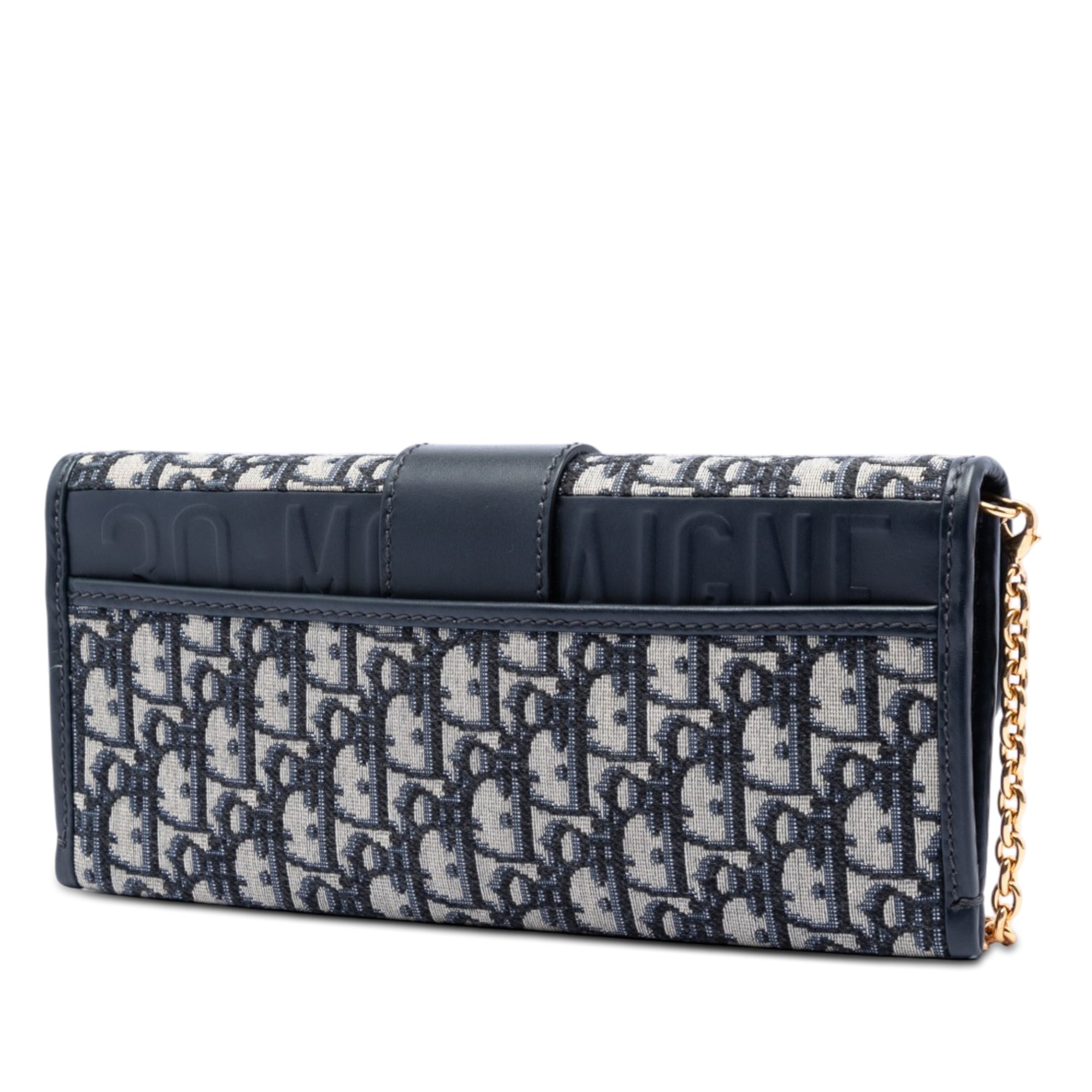 Oblique Canvas 30 Montaigne Clutch With Chain - Image 2