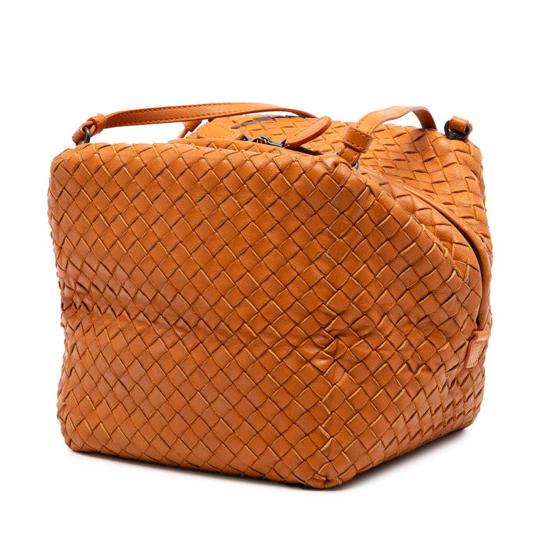 Nappa Intrecciato Cube Crossbody - Image 2