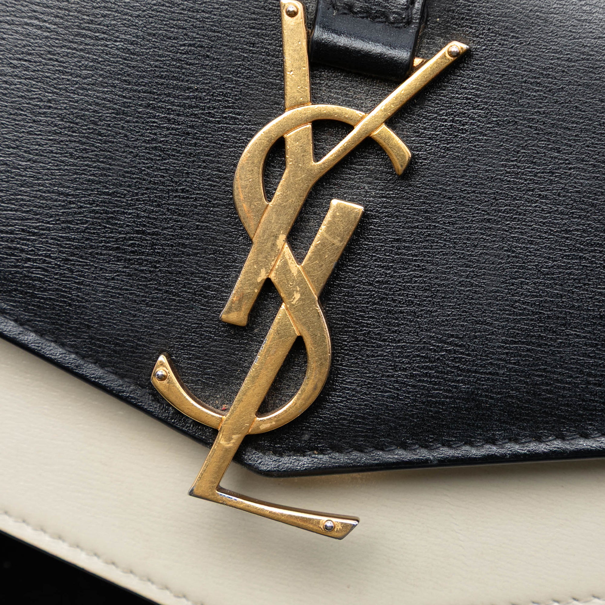 Bicolor Leather Monogram Sulpice Wallet on Chain - Image 6