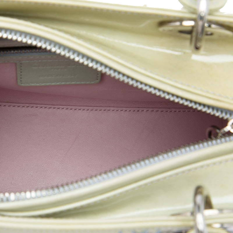 Medium Ombre Patent Cannage Lady Dior - Image 4
