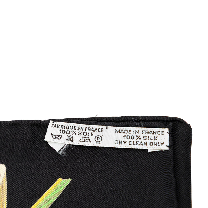 Jardin Creole Silk Scarf 90 - Image 2