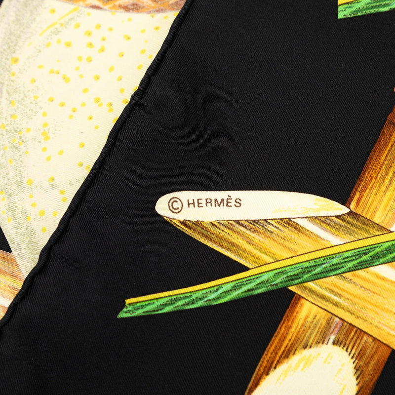Jardin Creole Silk Scarf 90 - Image 3