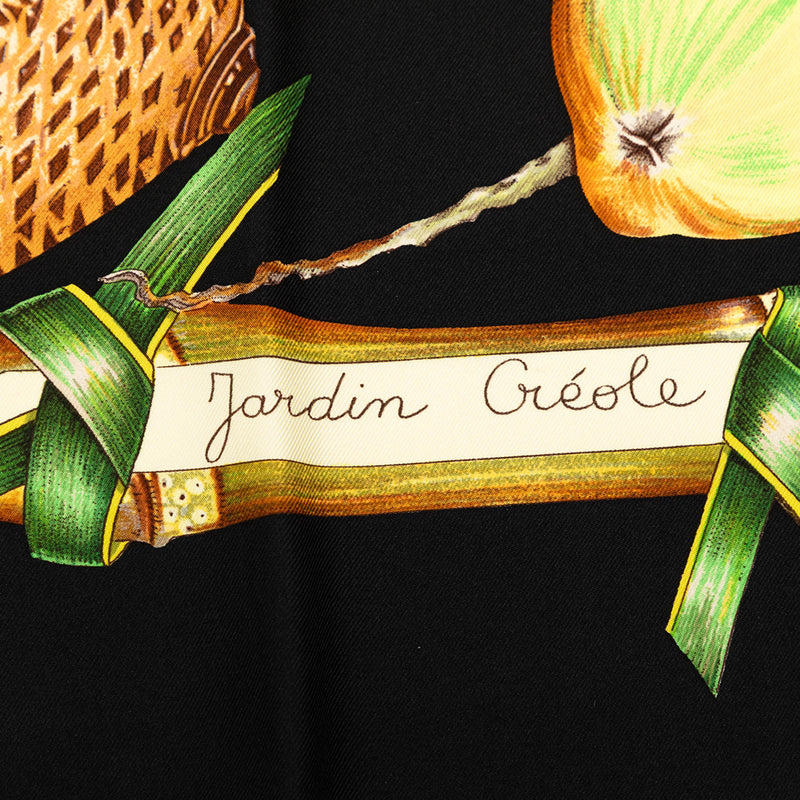 Jardin Creole Silk Scarf 90 - Image 4