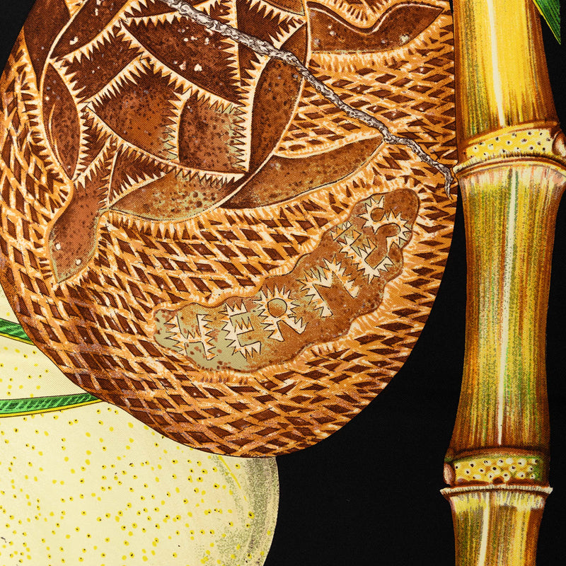 Jardin Creole Silk Scarf 90 - Image 5