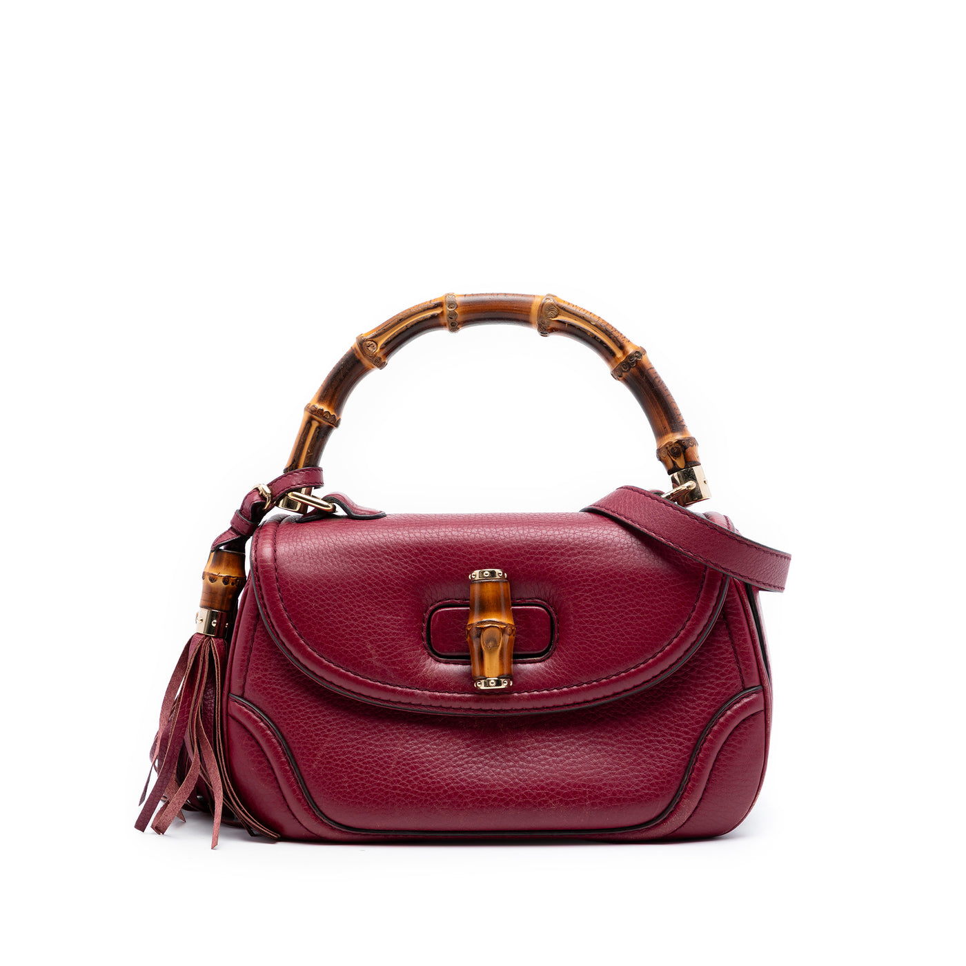Medium Leather New Bamboo Satchel - Image 1