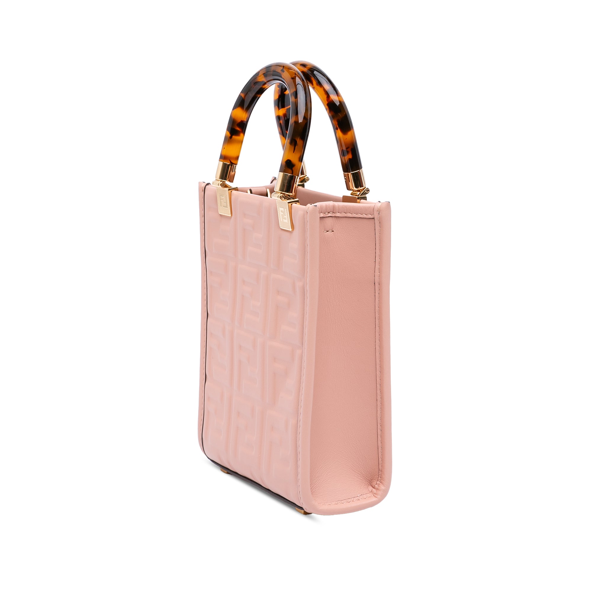 Mini Zucca Embossed Leather Sunshine Shopper Tote - Image 2