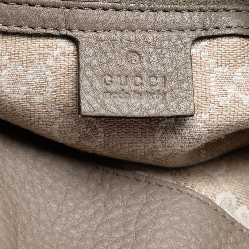 Calfskin Bamboo Diana Satchel - Image 5