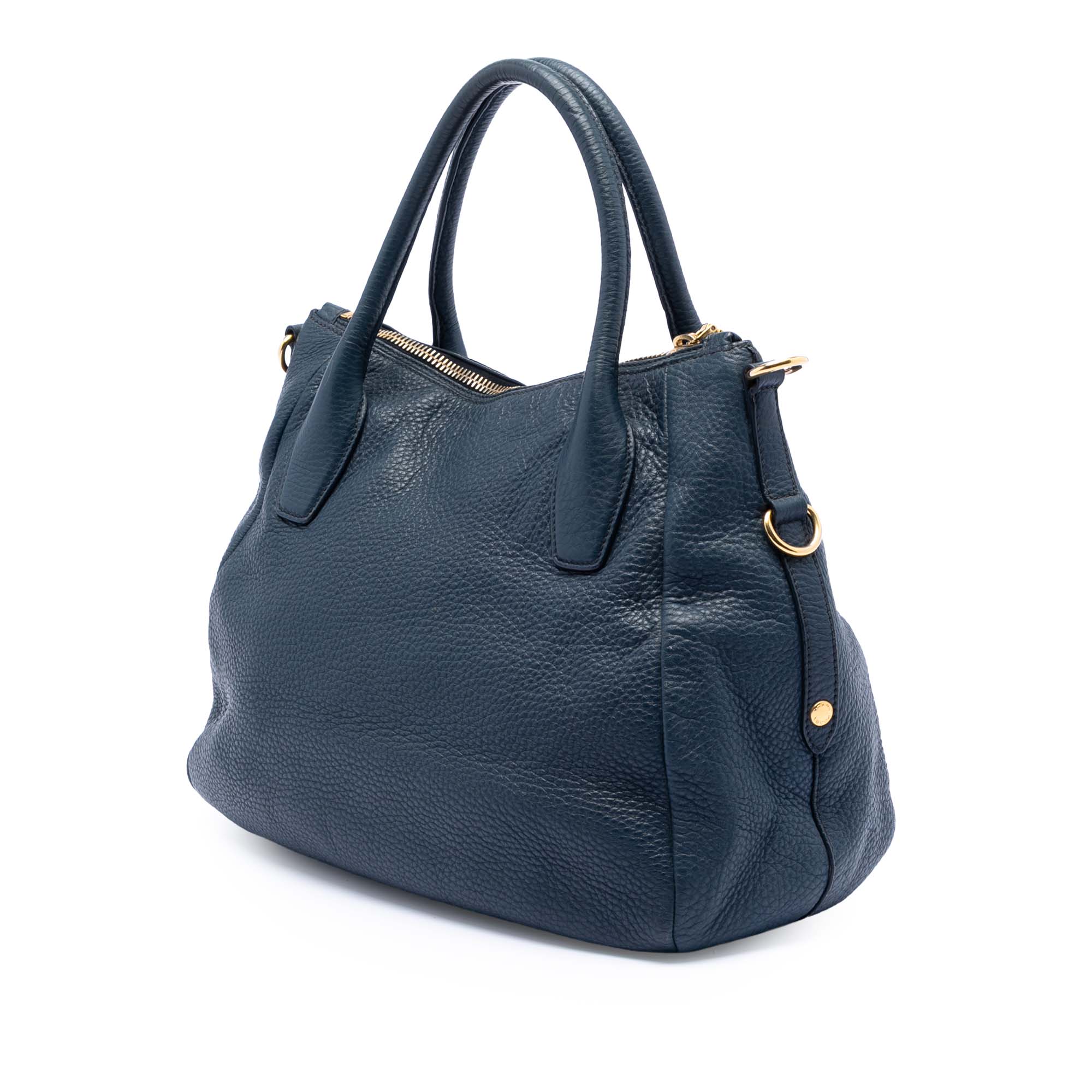 Vitello Daino Sacca 2 Manici Convertible Tote - Image 2