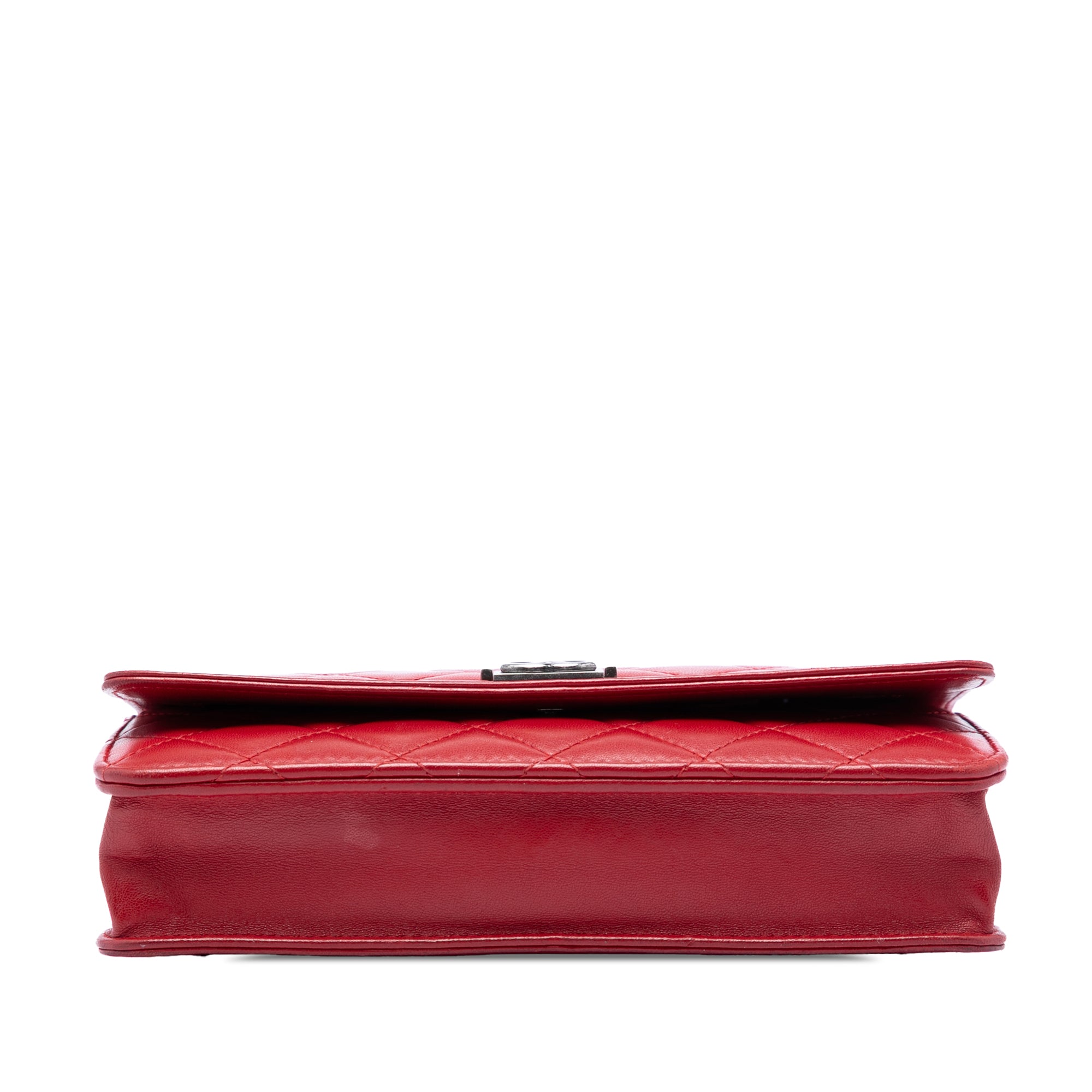 Quilted Lambskin Boy Wallet On Chain - Image 3