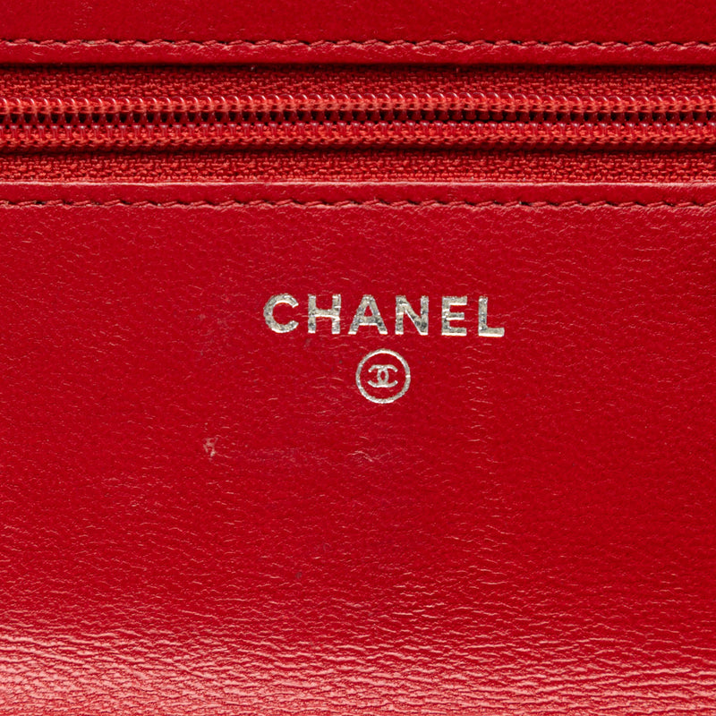 Quilted Lambskin Boy Wallet On Chain - Image 5