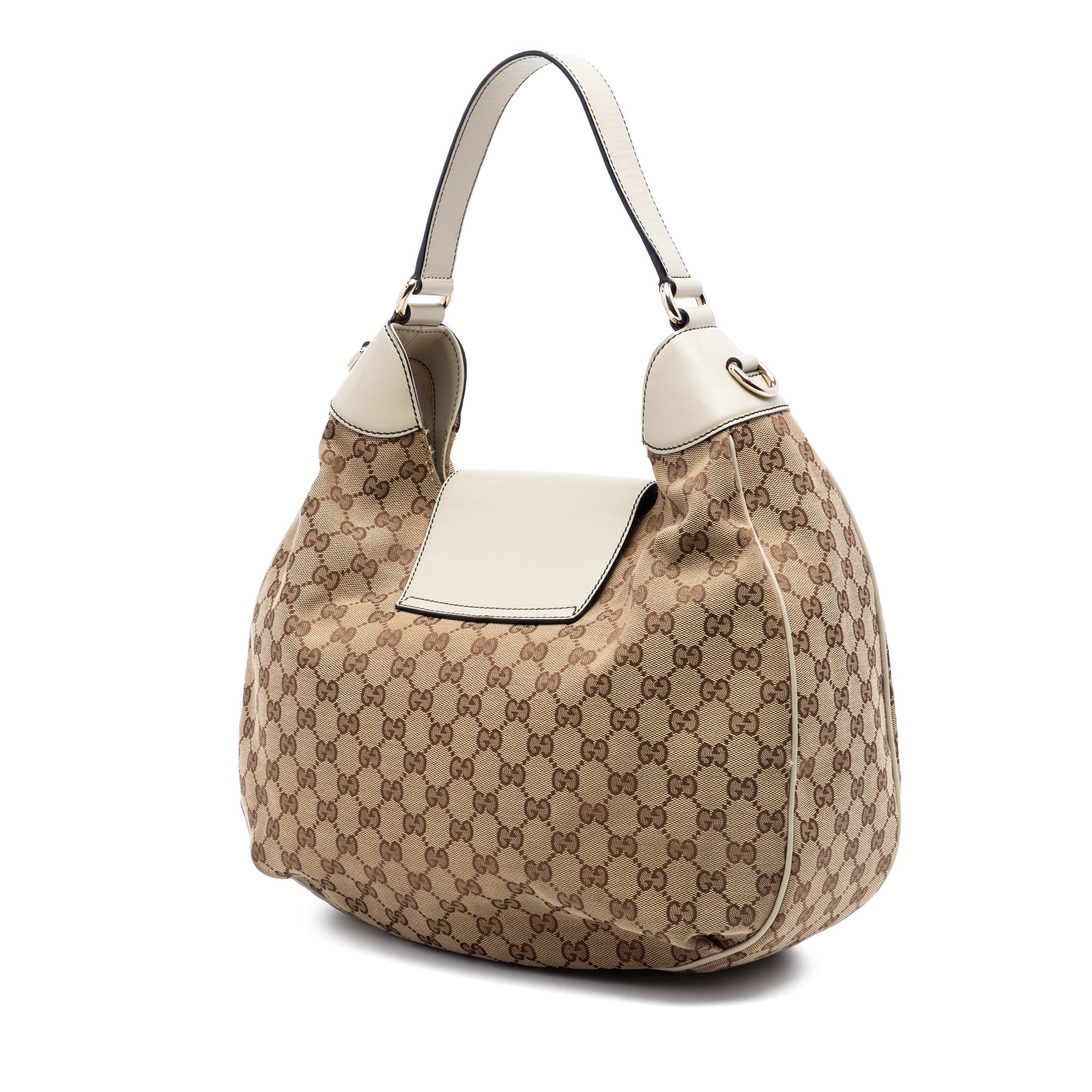 Medium GG Canvas Emily Flap Satchel - Image 2